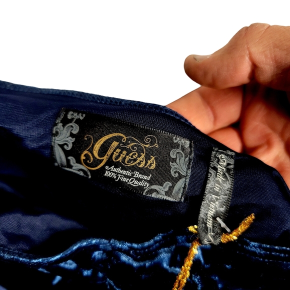 NWT Guess Velour Premium Velvet Dress. Perfect Condition! - Picture 4 of 5